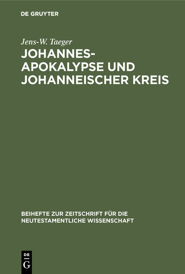 Johannesapokalypse und johanneischer Kreis main product photo