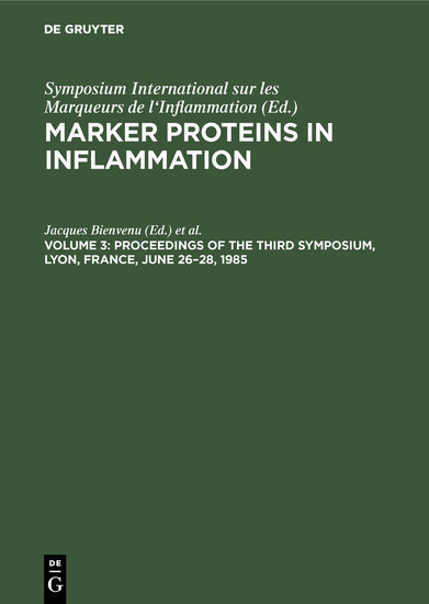Proceedings of the Third Symposium, Lyon, France, June 26-28, 1985 main product photo