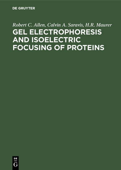 Gel Electrophoresis and Isoelectric Focusing of Proteins main product photo