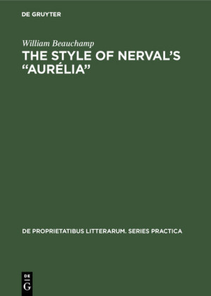 The style of Nerval's 'Aurélia'