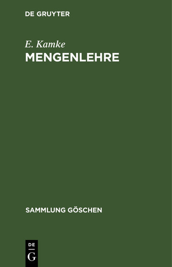 Mengenlehre main product photo