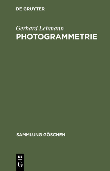 Photogrammetrie main product photo