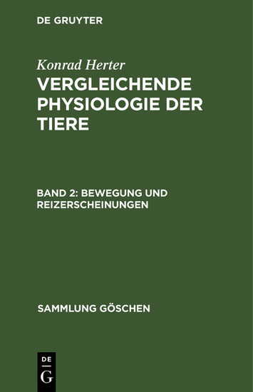 Bewegung und Reizerscheinungen main product photo