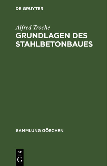 Grundlagen des Stahlbetonbaues main product photo
