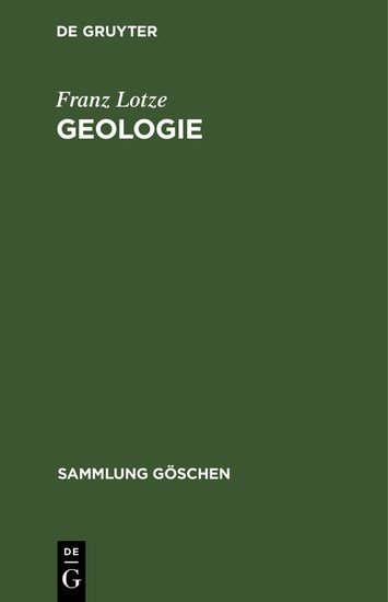 Geologie main product photo