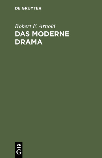 Das moderne Drama main product photo