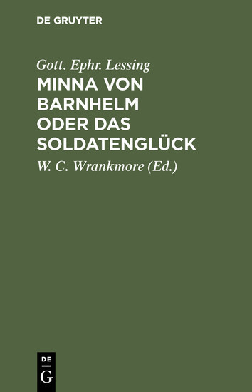 Minna von Barnhelm oder das Soldatenglück main product photo