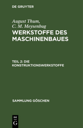 Die Konstruktionswerkstoffe