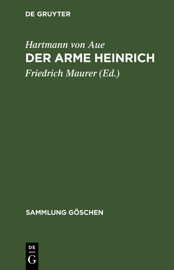 Der arme Heinrich main product photo