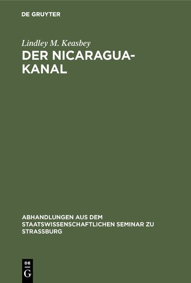 Der Nicaragua-Kanal main product photo