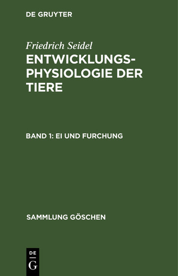 Ei und Furchung main product photo