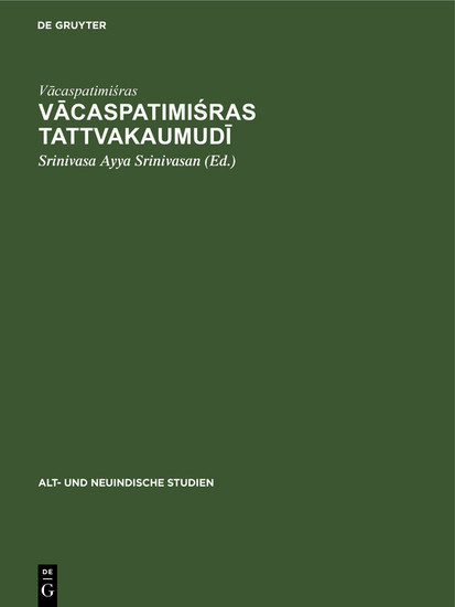 V?caspatimi?ras Tattvakaumud? main product photo
