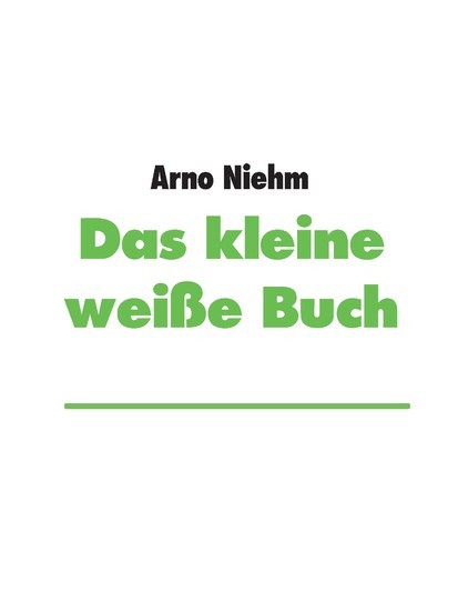 Das kleine weiße Buch main product photo