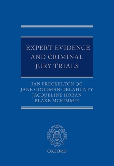 Expert Evidence and Criminal Jury Trials main product photo