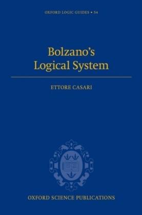 Bolzano's Logical System