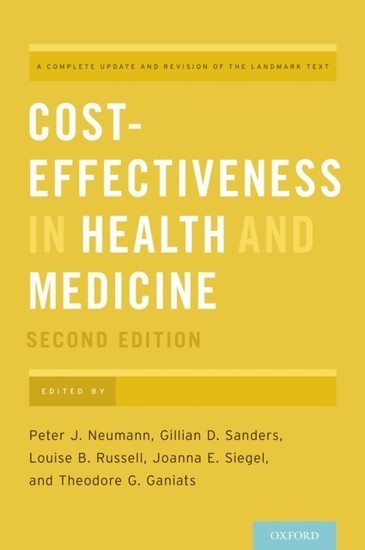Cost-Effectiveness in Health and Medicine main product photo