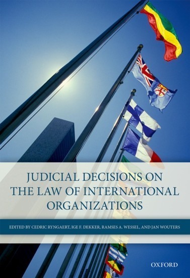 Judicial Decisions on the Law of International Organizations main product photo