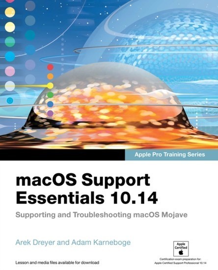 macOS Support Essentials 10.14 - Apple Pro Training Series main product photo