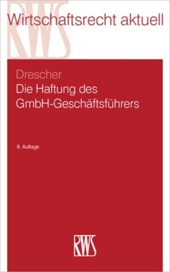 Die HaFtung des GmbH-Geschäftsführers main product photo