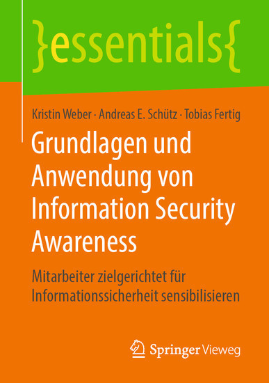 Grundlagen und Anwendung von Information Security Awareness main product photo