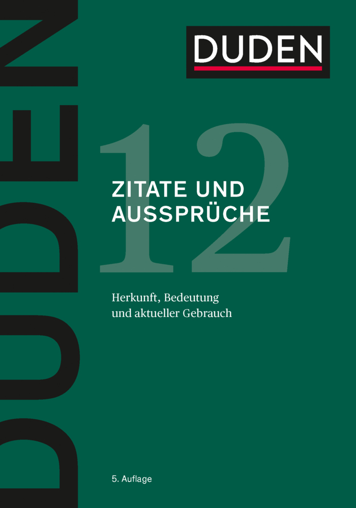 Duden - Zitate und Aussprüche main product photo