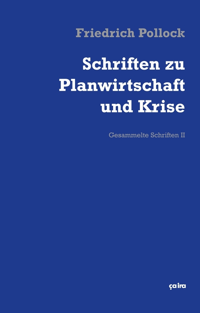 Schriften zu Planwirtschaft und Krise main product photo