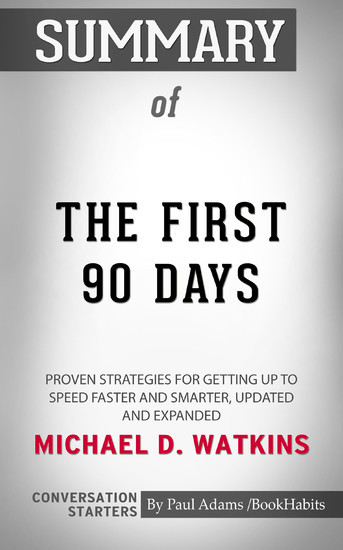 Summary of The First 90 Days main product photo