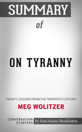 Summary of On Tyranny
