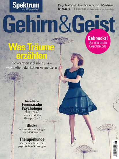 Gehirn&Geist 6/2019 - Was Träume erzählen main product photo