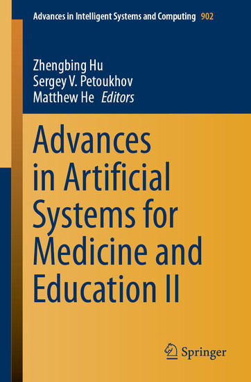 Advances in Artificial Systems for Medicine and Education II main product photo