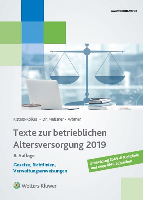 Texte zur betrieblichen Altersversorgung 2019 main product photo
