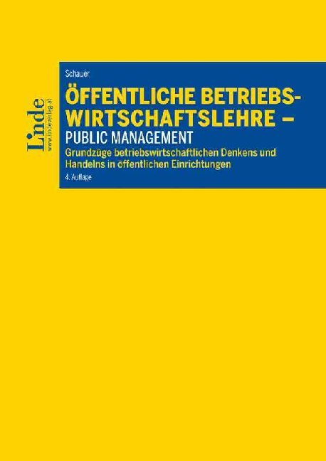 Öffentliche Betriebswirtschaftslehre - Public Management main product photo