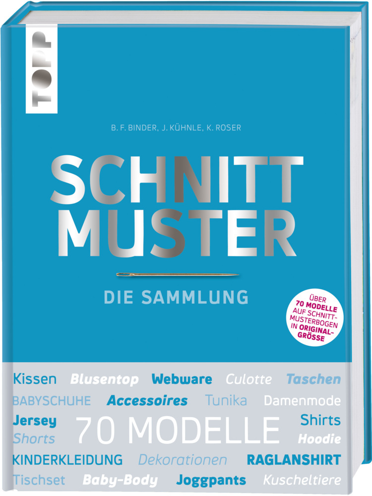 Schnittmuster. Die Sammlung. Mit 8 Schnittmusterbogen in praktischer Tasche. main product photo