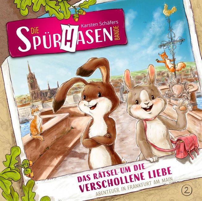 Die Spürhasen-Bande - Das Rätsel um die verschollene Liebe, 1 Audio-CD main product photo
