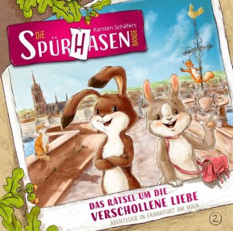 Die Spürhasen-Bande - Das Rätsel um die verschollene Liebe, 1 Audio-CD