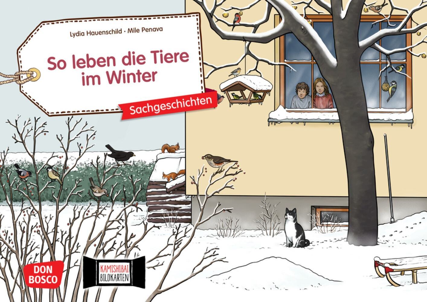 So leben die Tiere im Winter. Kamishibai Bildkartenset main product photo