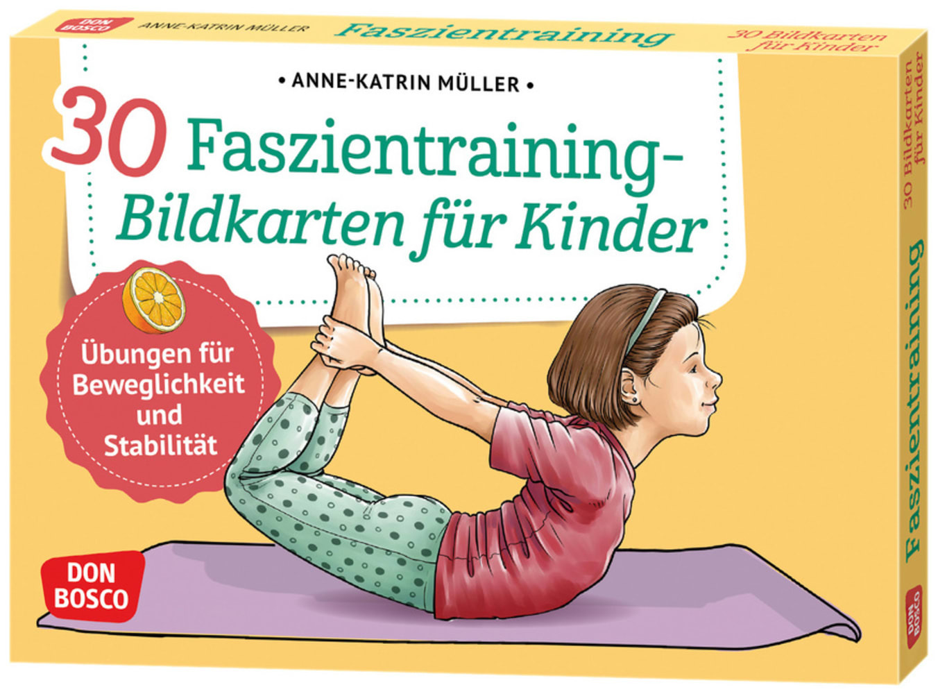 30 Faszientraining-Bildkarten für Kinder main product photo