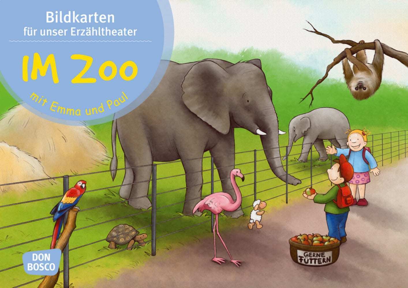 Im Zoo mit Emma und Paul. Kamishibai Bildkartenset main product photo