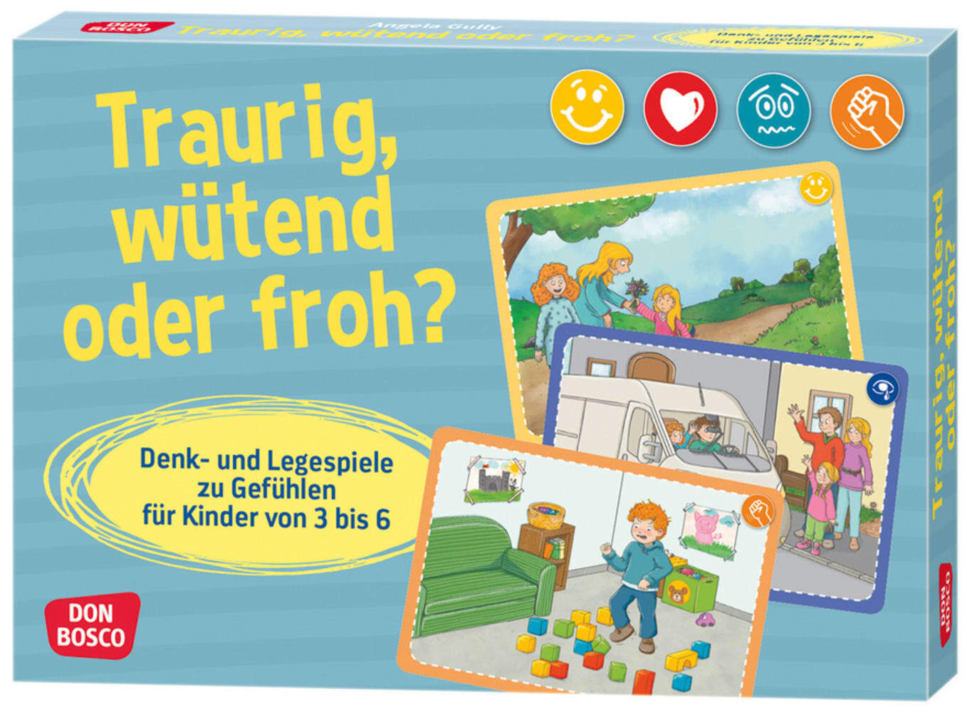 Traurig, wütend oder froh? (Kinderspiel) main product photo