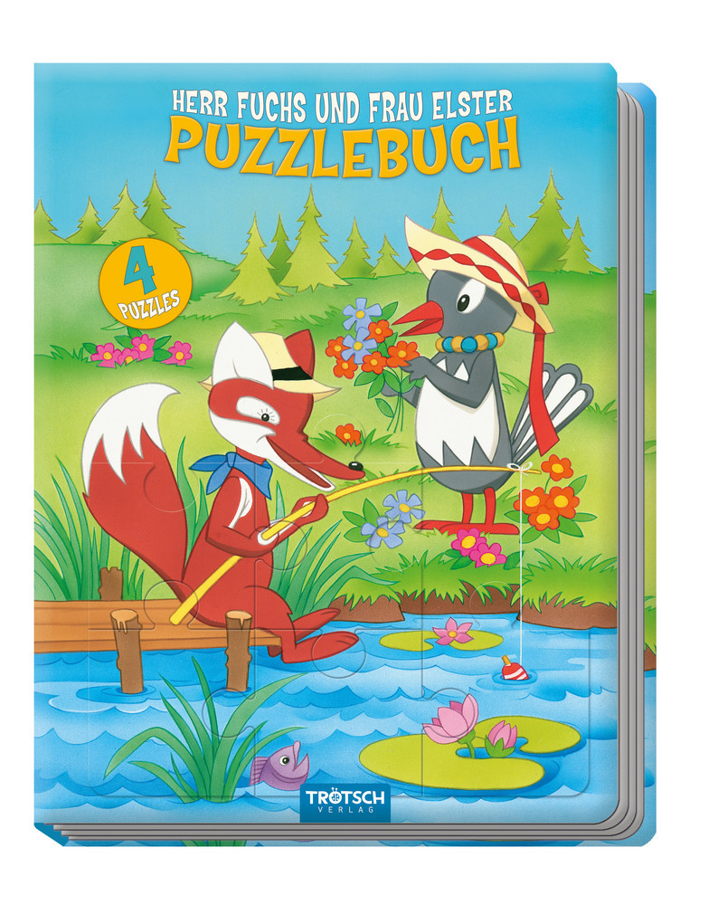 Herr Fuchs und Frau Elster, Puzzlebuch main product photo