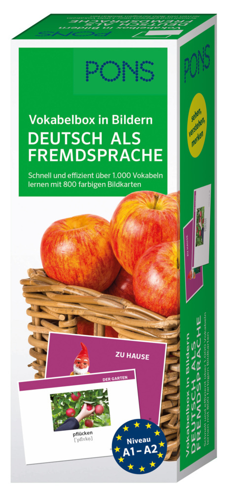 PONS Vokabelbox in Bildern Deutsch als Fremdsprache main product photo