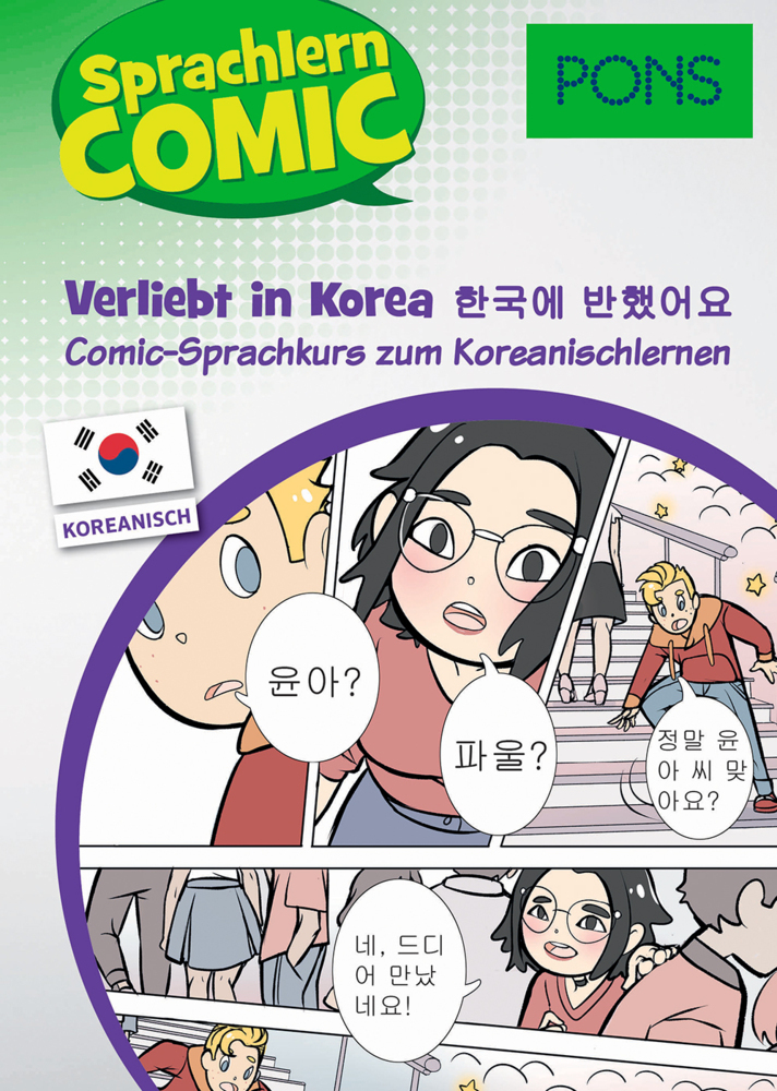 PONS Sprachlern-Comic Koreanisch - Verliebt in Korea main product photo