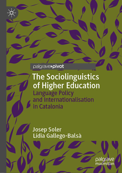 The Sociolinguistics of Higher Education main product photo