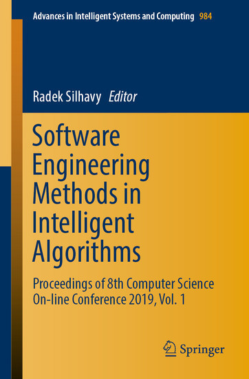 Software Engineering Methods in Intelligent Algorithms main product photo
