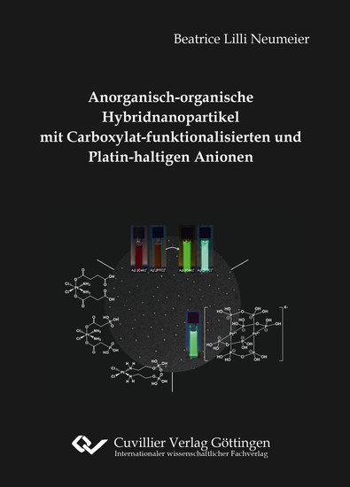 Anorganisch-organische Hybridnanopartikel mit Carboxylat-funktionalisierten und Platin-haltigen Anionen main product photo