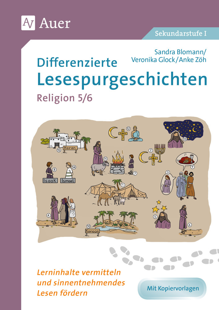 Differenzierte Lesespurgeschichten Religion 5-6 main product photo