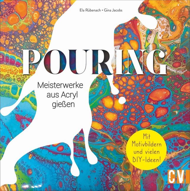 Pouring main product photo