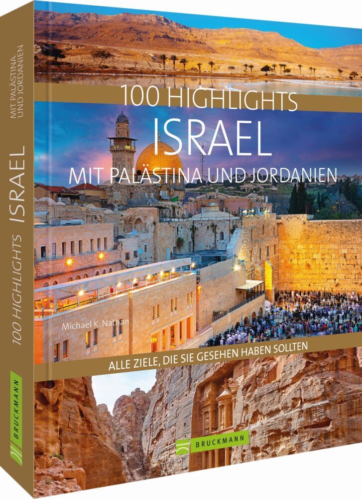 100 Highlights Israel mit Palästina und Jordanien main product photo
