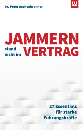 Jammern stand nicht im Vertrag