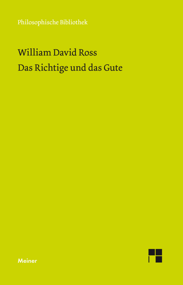 Das Richtige und das Gute main product photo